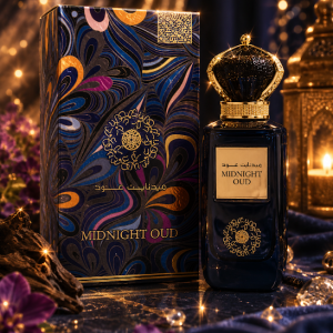 Ard Al Zafraan Midnight Oud Perfume, Perfume for Unisex, 100 ml