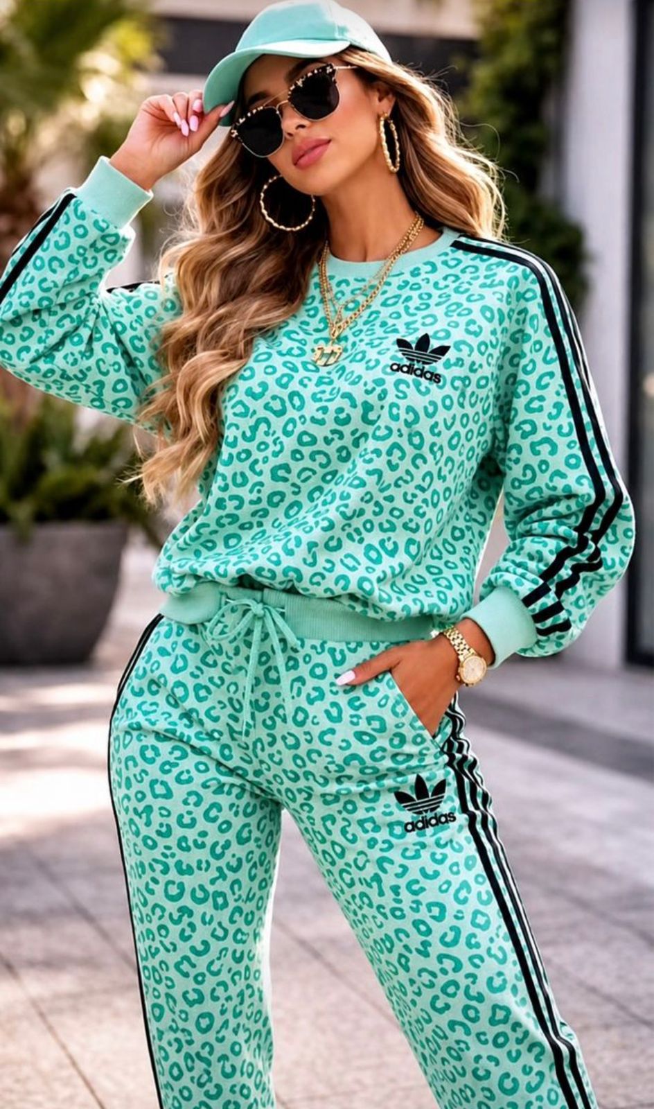Leopard Print Tracksuits - Image 5