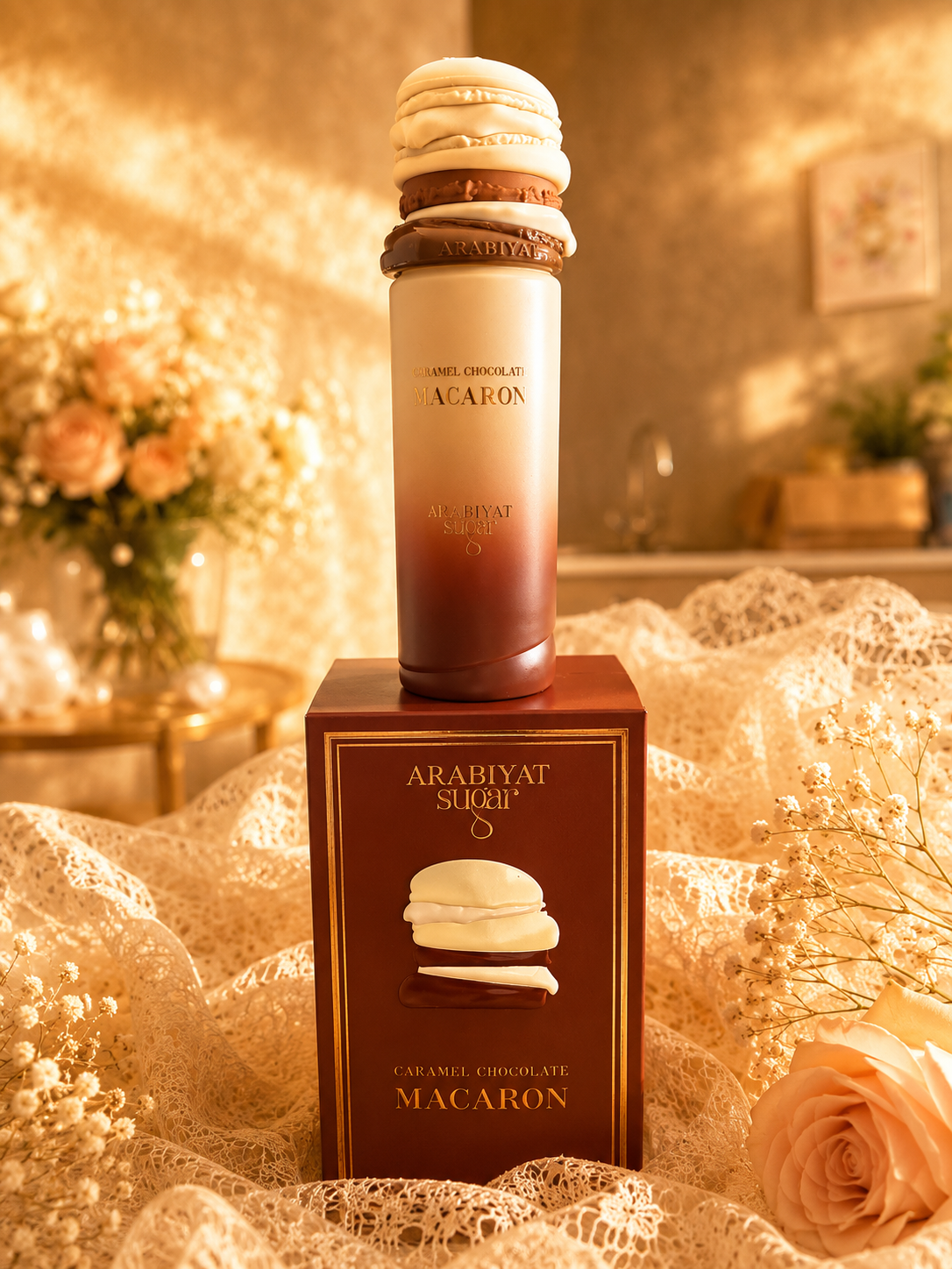 Arabiyat Sugar Caramel Chocolate Macaron - Image 3