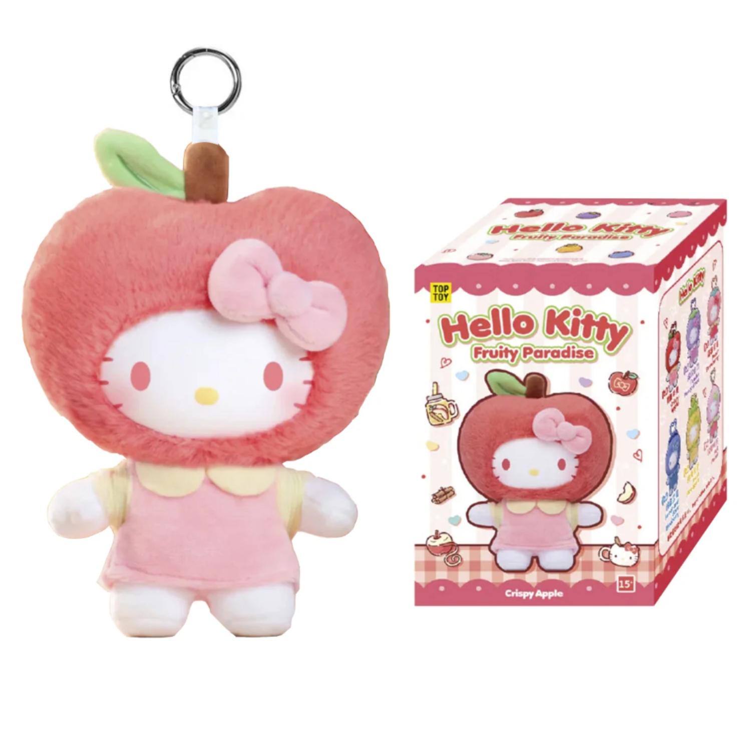 Hello Kitty Fruity Paradise Series Plush Pendant Blind Box By Top Toy